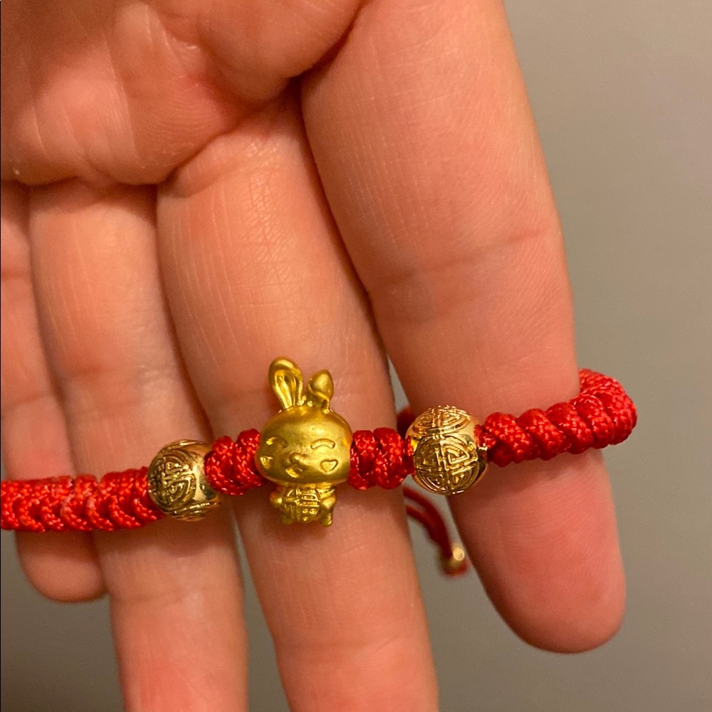 Red/Gold bracelet Bought if